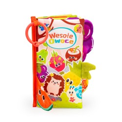 JOLLYBABY JB 83282 Książeczka wesołe owoce