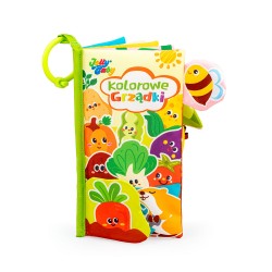 JOLLYBABY JB 83283 Książeczka kolorowe grządki