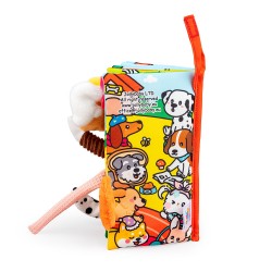 JOLLYBABY JB 83284 Książeczka psie ogonki
