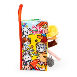 JOLLYBABY JB 83284 Książeczka psie ogonki