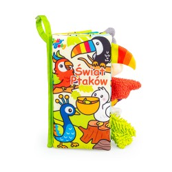JOLLYBABY JB 83285 Książeczka świat ptaków