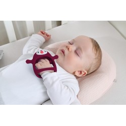 SMILY MIA M12030-4 Gryzak silikonowy Pingwin Buddy Red