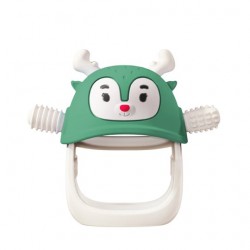Smily Mia M12032-6 Gryzak dla Niemowlaka Renifer Pine Green