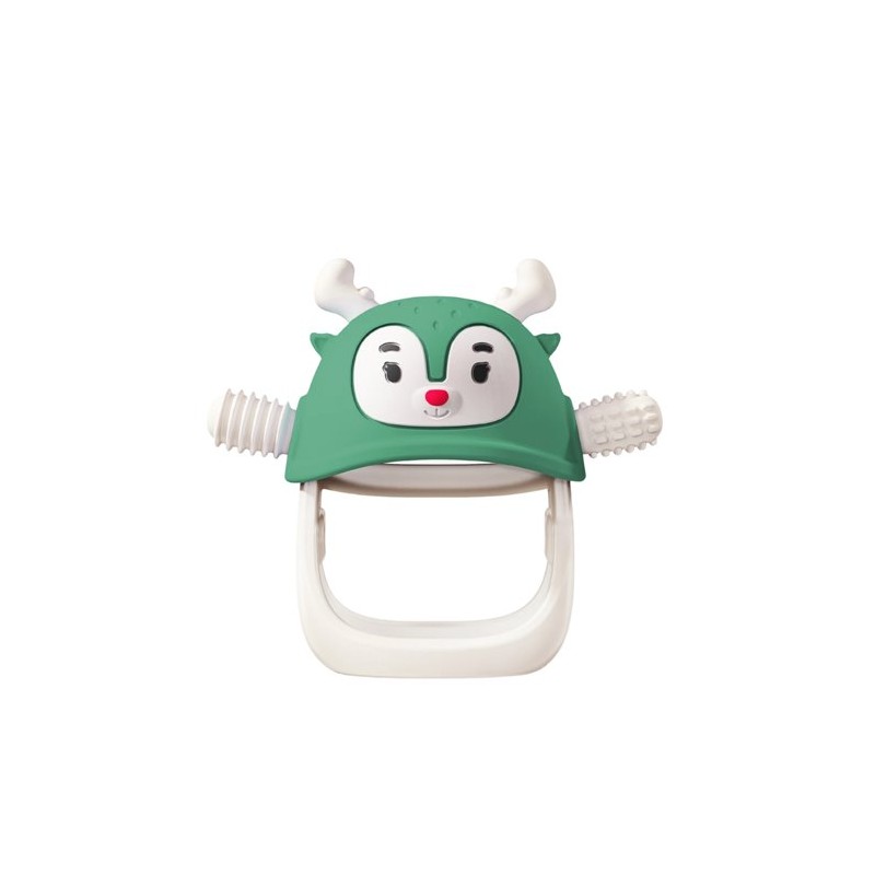Smily Mia M12032-6 Gryzak dla Niemowlaka Renifer Pine Green
