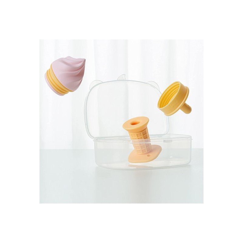 Smily Mia M12033-2 Gryzak Chłodzący Lód Peach Pink
