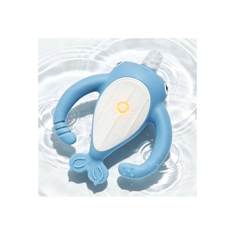 Smily Mia M12039-1 Gryzak wibrujący Narwal Blue