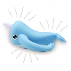 Smily Mia M12039-1 Gryzak wibrujący Narwal Blue