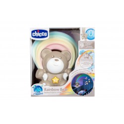 CHICCO 00010474000000 TOY FD RAINBOW BEAR NEUTRAL