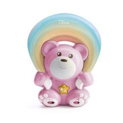 CHICCO 00010474100000 TOY FD RAINBOW BEAR PINK