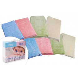 EASY CARE 502 Kocyk akrylowy tłoczony jednokolorowy 80x110