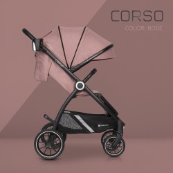EURO-CART Wózek dziecięcy CORSO ROSE