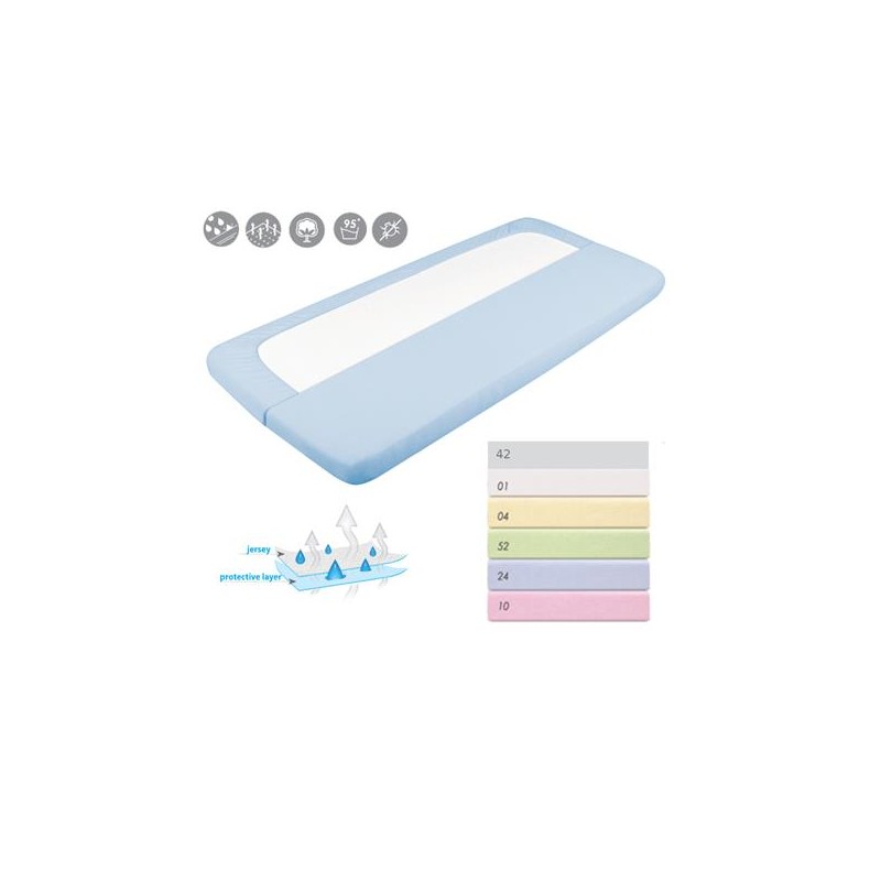 MATEX Prześcieradło nieprzemakalne JERSEY 70x140 TB0242_10 róż