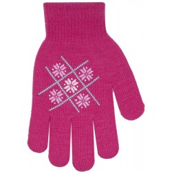 SCORPIO R-12A Rękawiczki dziewczęce akrylowe ABS 5P 16 cm