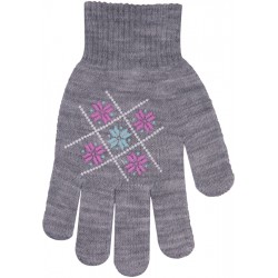 SCORPIO R-12A Rękawiczki dziewczęce akrylowe ABS 5P 16 cm