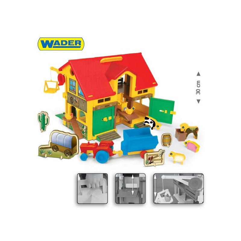 WADER 25450 Play House - Farma