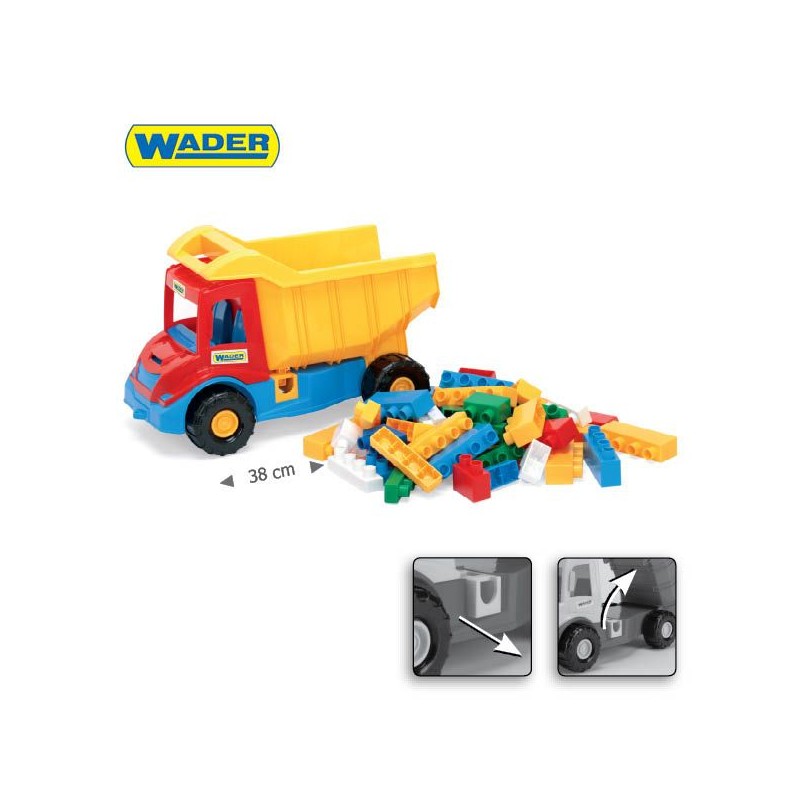 WADER 32330 Multi Truck - Wywrotka z Klockami