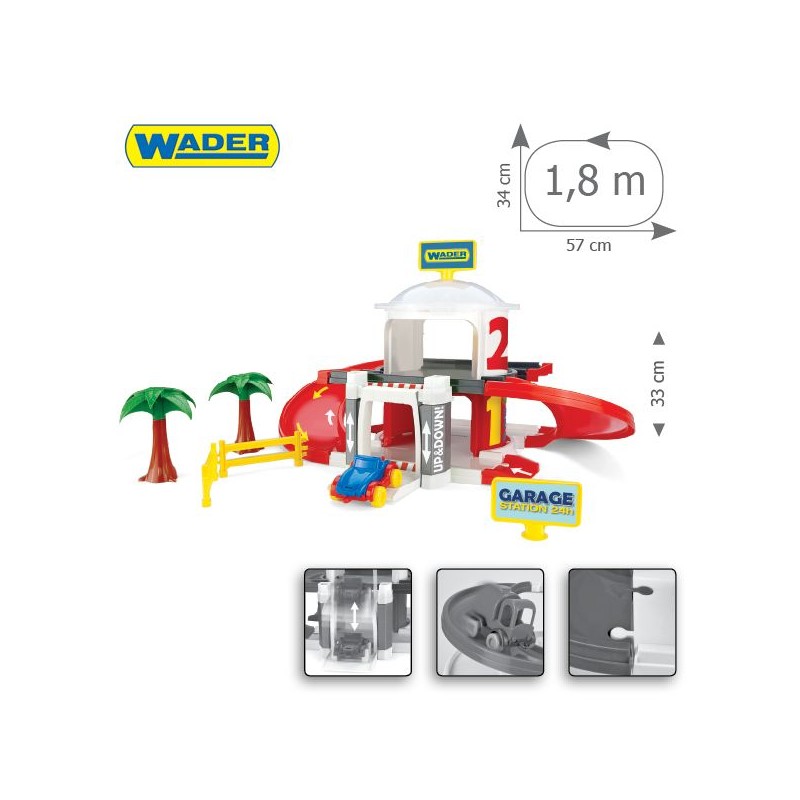 WADER 50300 Garaż z windą - 2 poziomy