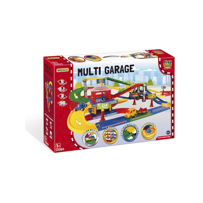 WADER 53080 PLAY TRACKS GARAGE Parking wielopoziomowy