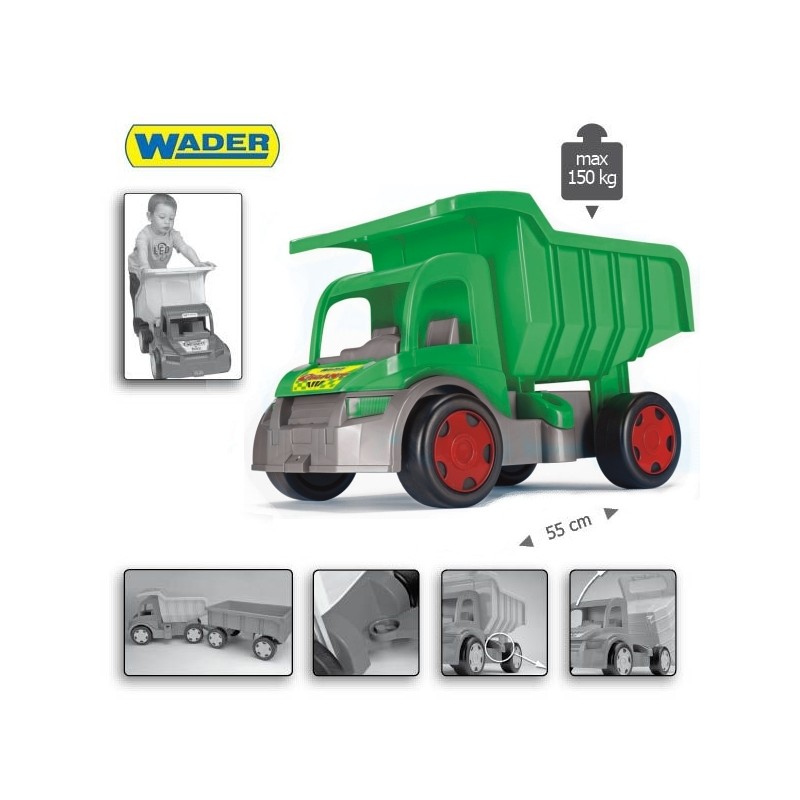 WADER 65015 Gigant - Truck Wywrotka Farmera bez kartonu