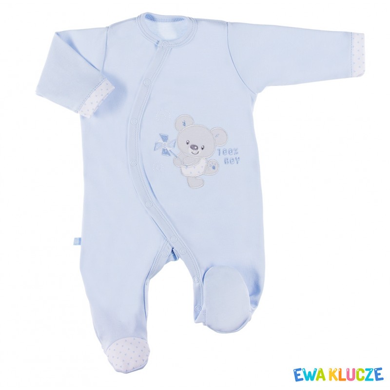 EWA 852496 NEWBORN Pajac niebieski 50