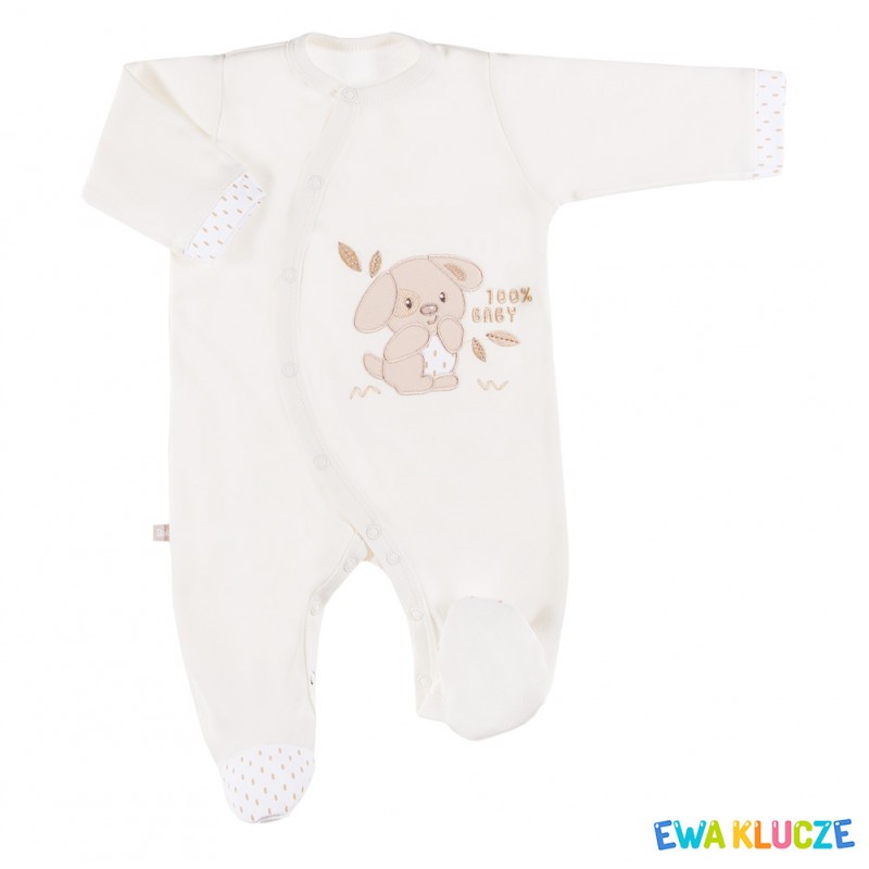 EWA 852526 NEWBORN Pajac ecru 50