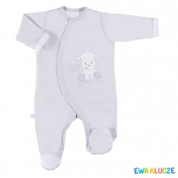 EWA 852632 NEWBORN Pajac szary 62