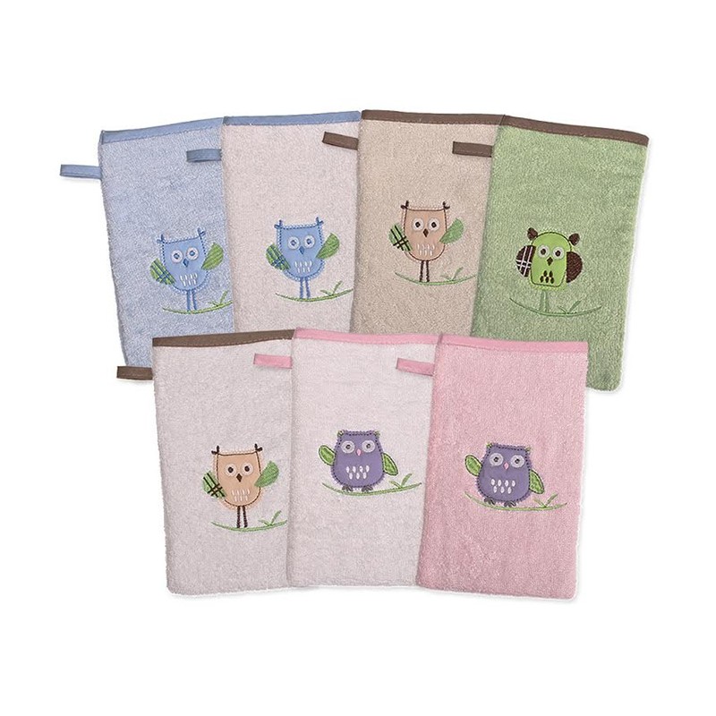 MARINI 709 Myjka kąpielowa haft BABY BAMBOO