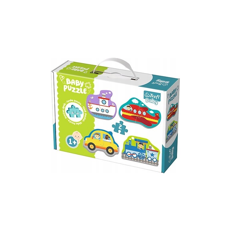 TREFL 36075 Puzzle Baby Classic Pojazdy transportowe 1+