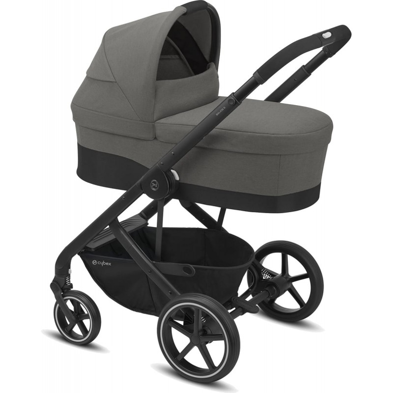 Cybex Balios S Lux - wózek wielofunkcyjny, zestaw 2w1 z opcją 3w1  BLK Soho Grey