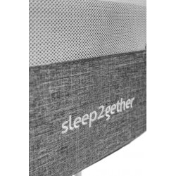 ŁÓŻECZKO DOSTAWNE SLEEP2GETHER GRAPHITE