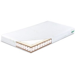 MATERAC MEMORY PIANKA TERMOELASTYCZNA-KOKOS ALOE VERA 120×60 (12cm)