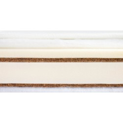 MATERAC MEMORY PIANKA TERMOELASTYCZNA-KOKOS ALOE VERA 120×60 (12cm)
