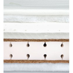 MATERAC LATEKS-PIANKA-KOKOS ALOE VERA 140×70 (12cm)