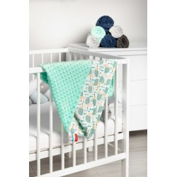 LEKKI KOCYK MINKY 75 x 100 JEŻYKI MIĘTA