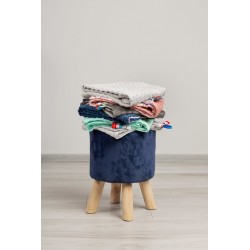 LEKKI KOCYK MINKY 75 x 100 JEŻYKI MIĘTA