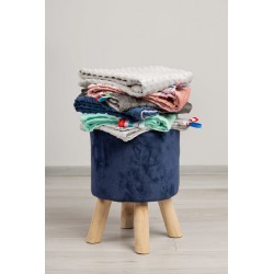 LEKKI KOCYK MINKY 75 x 100 JEŻYKI MIĘTA