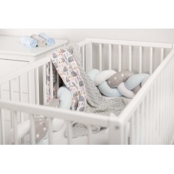 LEKKI KOCYK MINKY 75 x 100 JEŻYKI SZARY