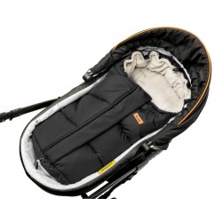 ŚPIWOREK COMBI 3w1 POLAR - BLACK/BEIGE