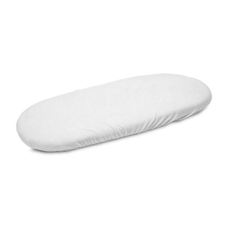 PRZEŚCIERADŁO FROTTE DO WÓZKA BIAŁY 35X75