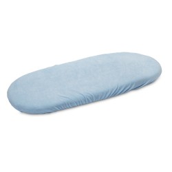 PRZEŚCIERADŁO FROTTE DO WÓZKA NIEBIESKI 35X75