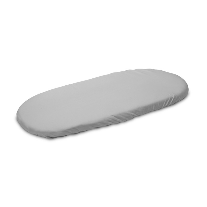 PRZEŚCIERADŁO JERSEY DO WÓZKA SZARY 35X75