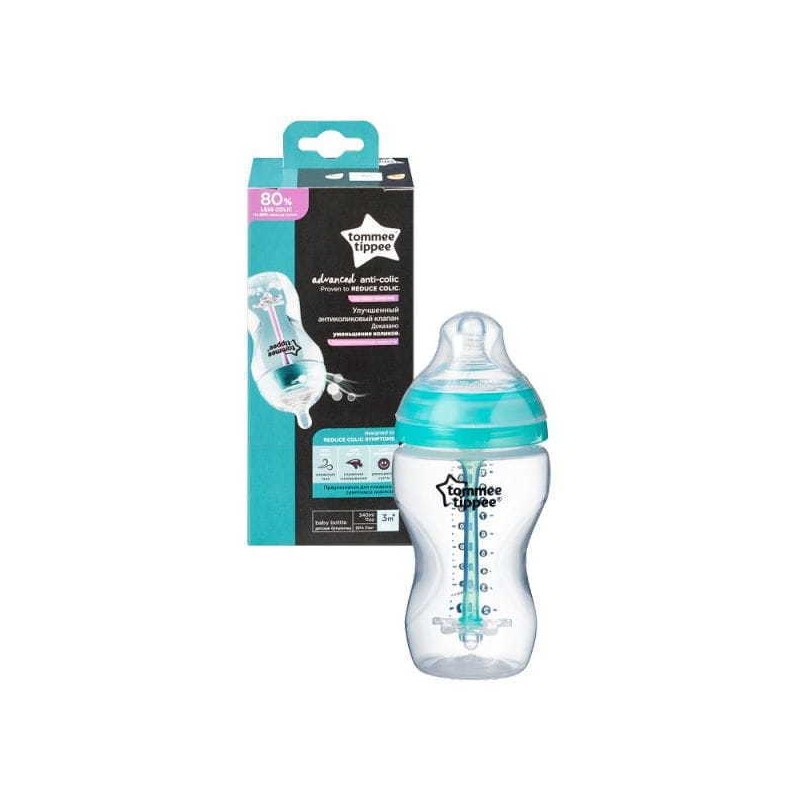 225771 BUTELKA 340 ML. A/KOL ADVANCED Tommee Tippee