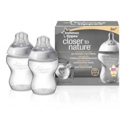 225207 BUTELKA.2 X 260 ML.  BISF.FREE Tommee Tippee