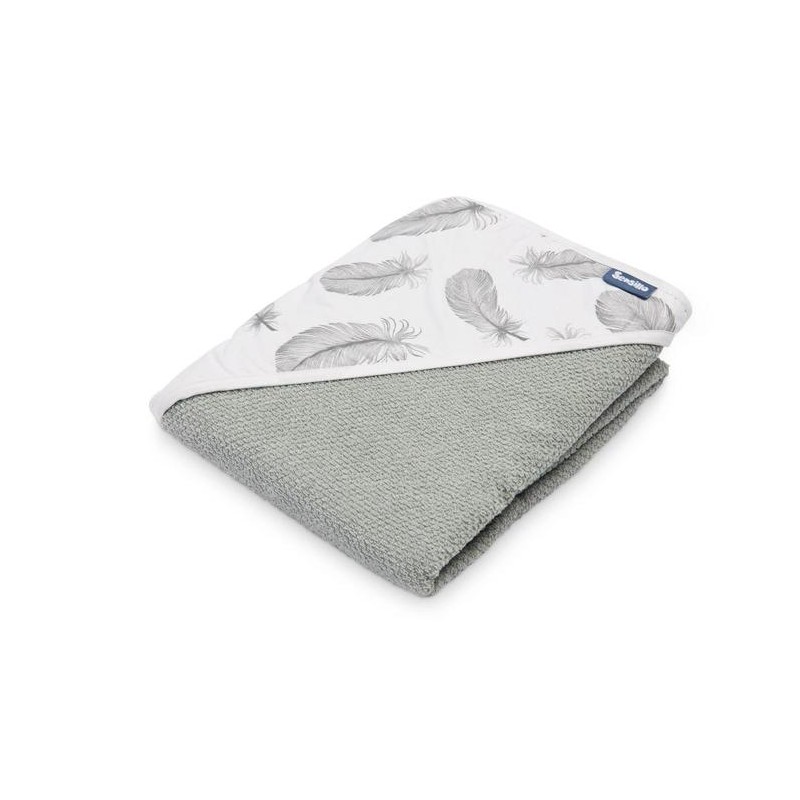 OKRYCIE KĄPIELOWE KREPA 100 X 100 SZARY