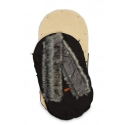 ŚPIWOREK ESKIMO BLACK / WEŁNA 100 X 46