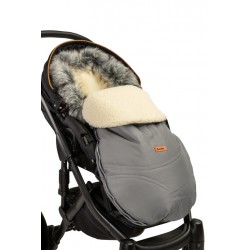 ŚPIWOREK ESKIMO GREY / WEŁNA 100 X 46