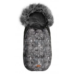 ŚPIWOREK OLAF GRAFITOWY KROPKI 100 X 45