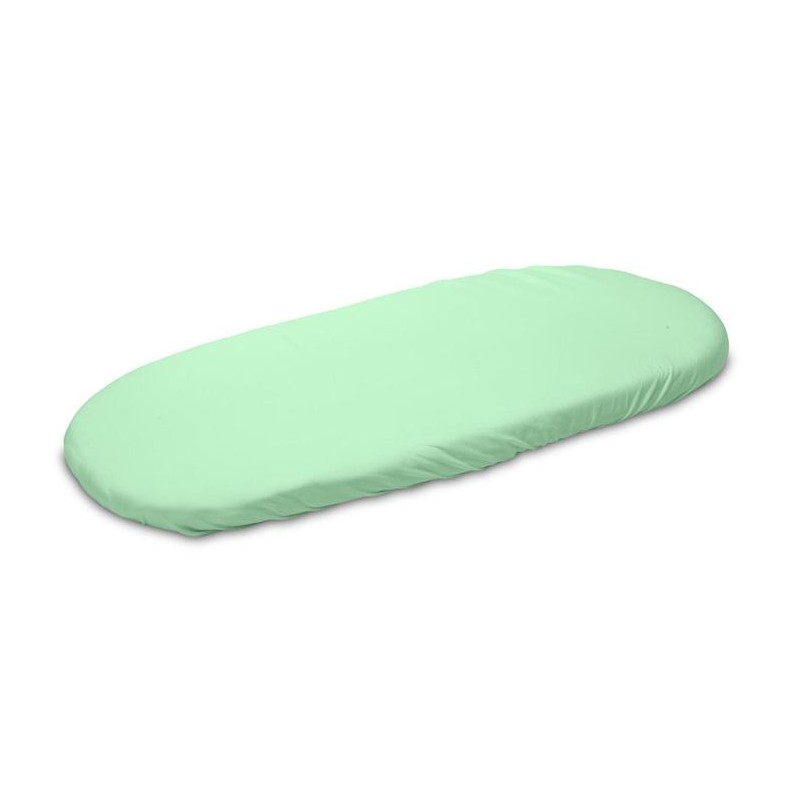 PRZEŚCIERADŁO JERSEY DO WÓZKA MIĘTA 35X75