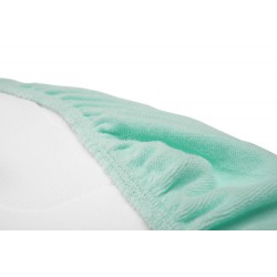 PRZEŚCIERADŁO FROTTE DO WÓZKA MIĘTA 35X75