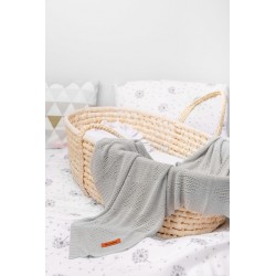 KOC BAMBUS 100% 100X80CM SZARY